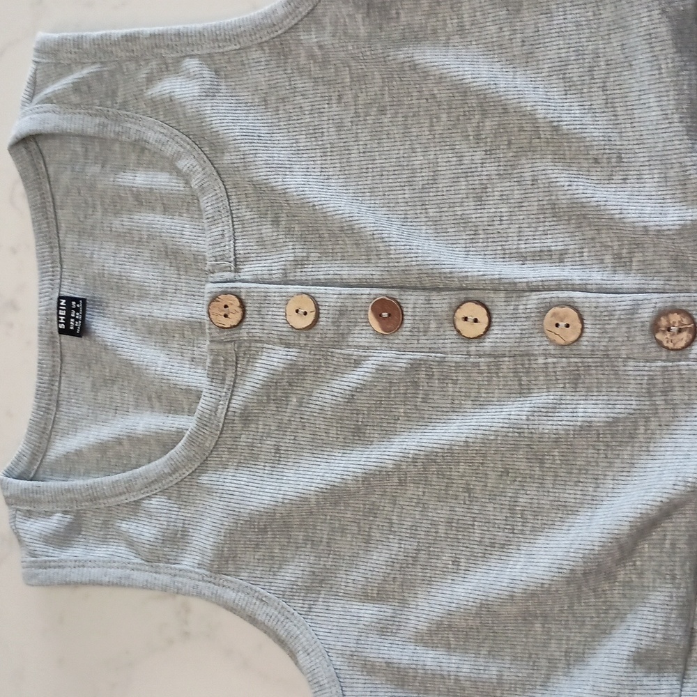 Women's Ribbed Tank Dress - Picture 6 of 8